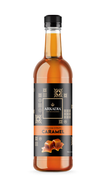 Arkadia Premium Caramel Syrup 750ml – Rich Café-Style Sweetness